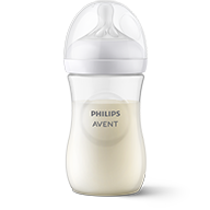 Mother and child care baby bottle image